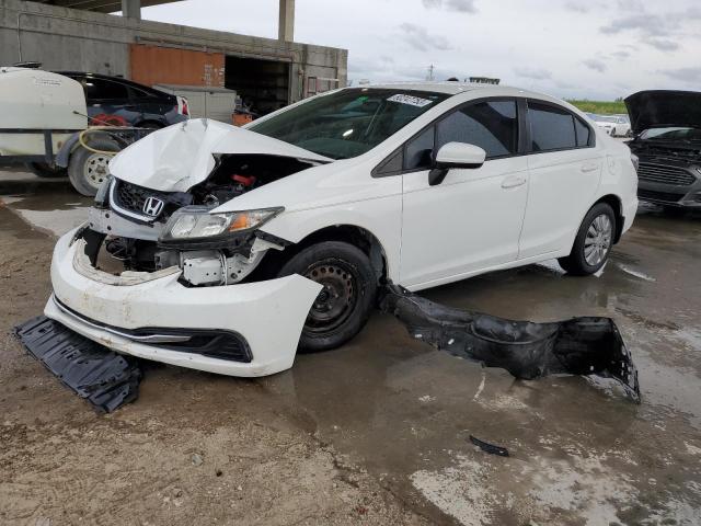 Obraz 1 z 2014 HONDA CIVIC LX 2014 z VIN 19XFB2F58EE062764