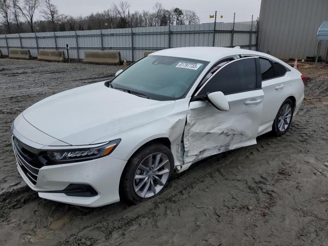 Image 1 of 2022 HONDA ACCORD LX 2022 with VIN 1HGCV1F16NA051042