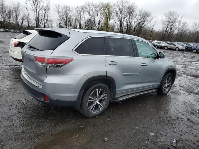 Image 3 of 2016 TOYOTA HIGHLANDER XLE 2016 with VIN 5TDJKRFH8GS243367
