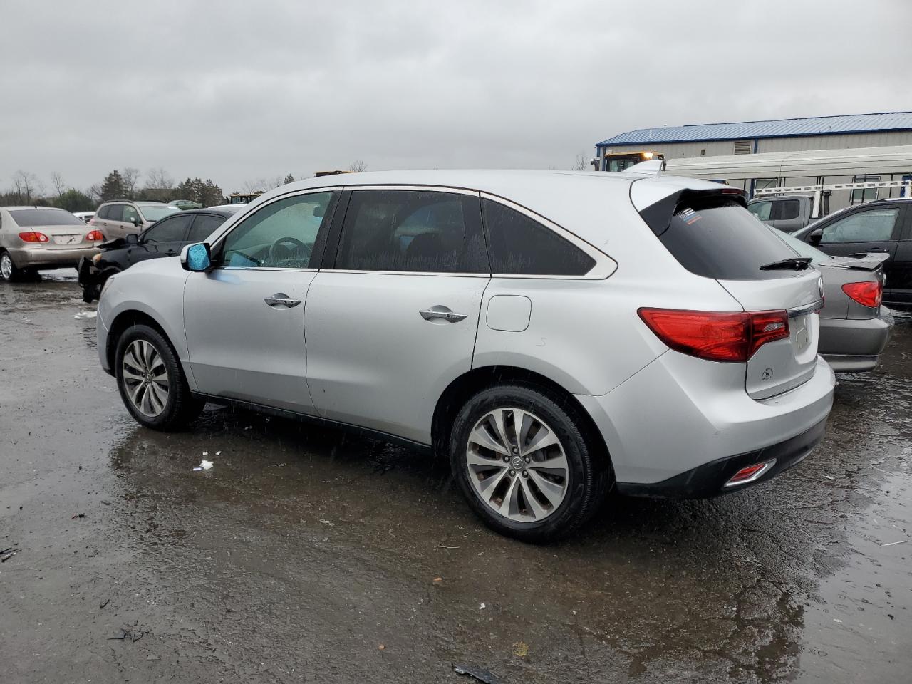 Image 2 of 2014 ACURA MDX TECHNOLOGY 2014 with VIN 5FRYD4H4XEB008409