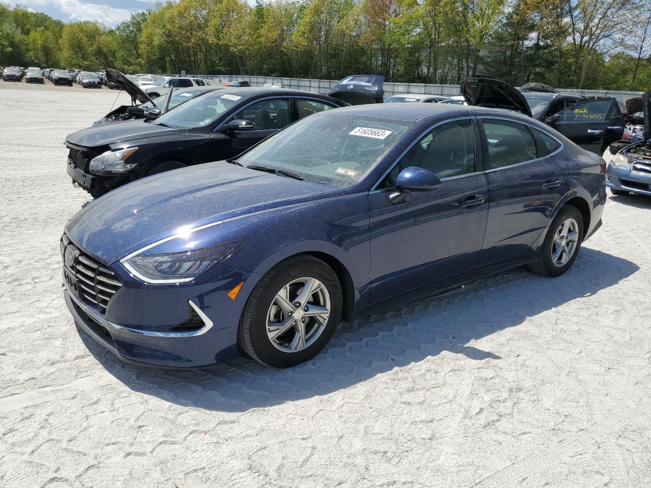 Изображение 1 2020 HYUNDAI SONATA SE 2020 с VIN 5NPEG4JA1LH037646