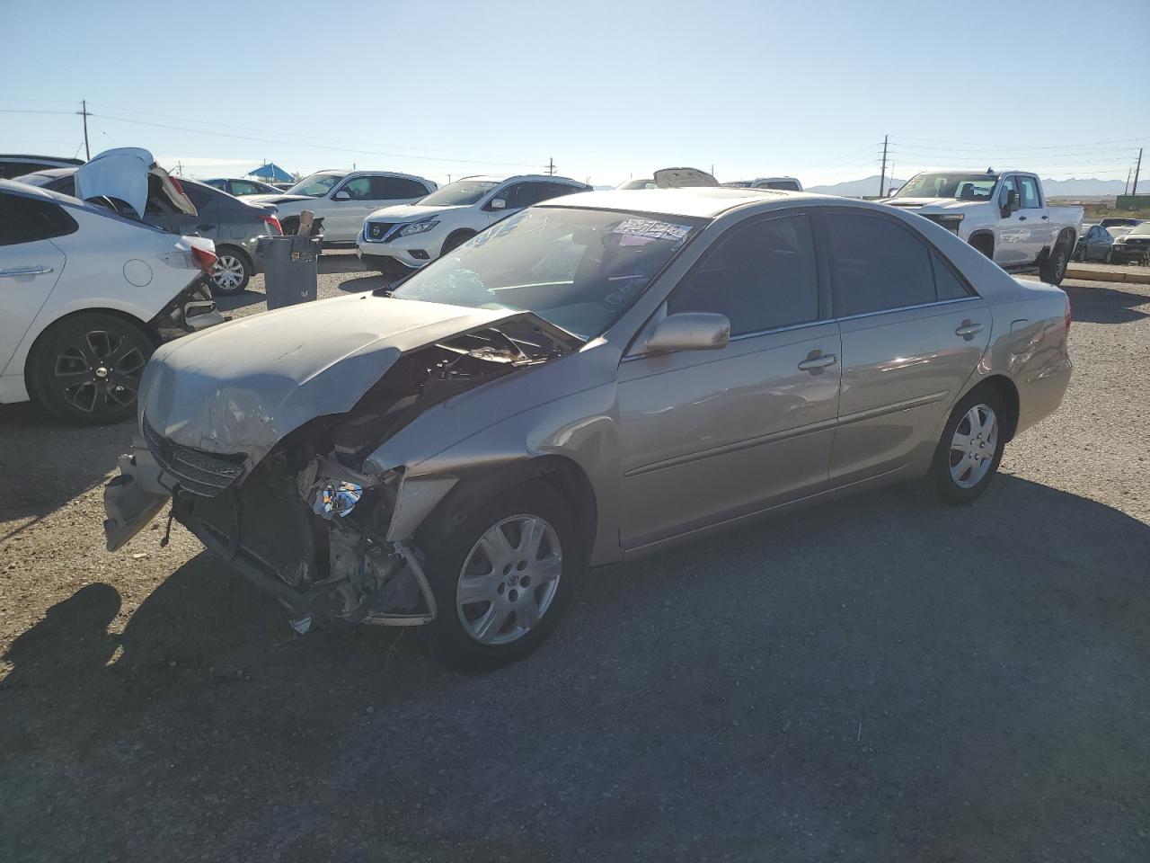 Image 1 of 2003 TOYOTA CAMRY LE 2003 with VIN 4T1BE32K63U166316