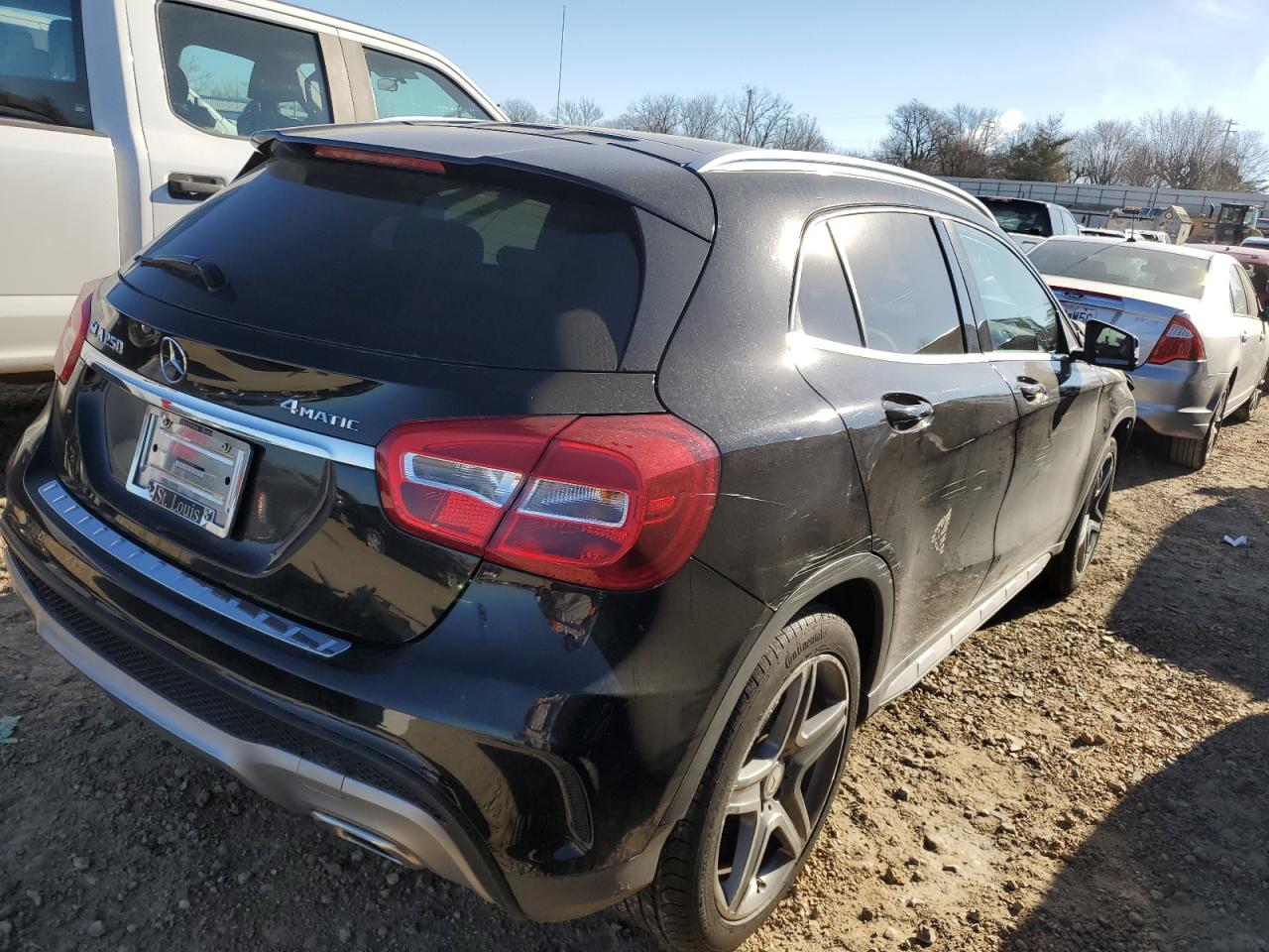 Image 3 of 2015 MERCEDES-BENZ GLA 250 4MATIC 2015 with VIN WDCTG4GB1FJ058316