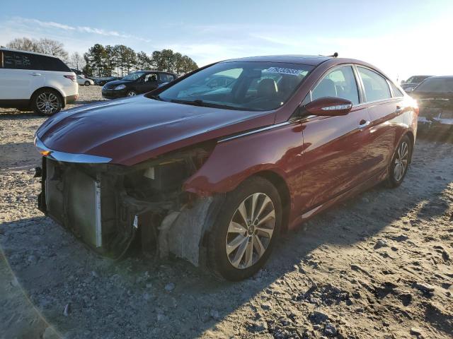 Image 1 of 2014 HYUNDAI SONATA SE 2014 with VIN 5NPEC4AC5EH854117