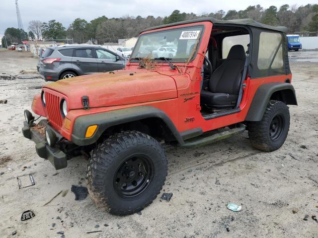 Image 1 of 2001 JEEP WRANGLER / TJ SPORT 2001 with VIN 1J4FA49S01P314866