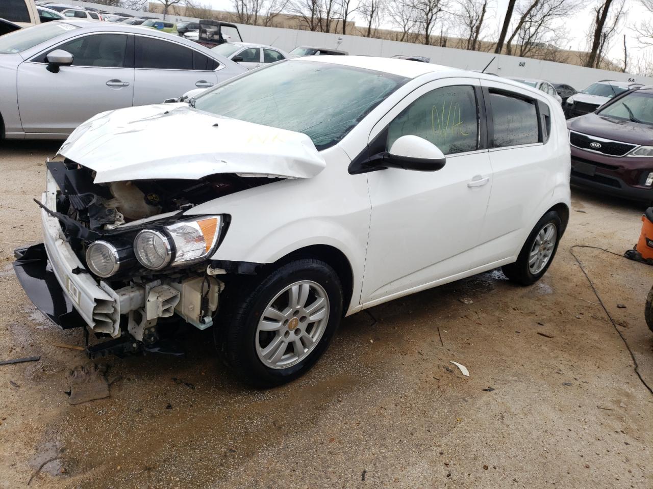 Image 1 of 2016 CHEVROLET SONIC LT 2016 with VIN 1G1JC6SH9G4162187