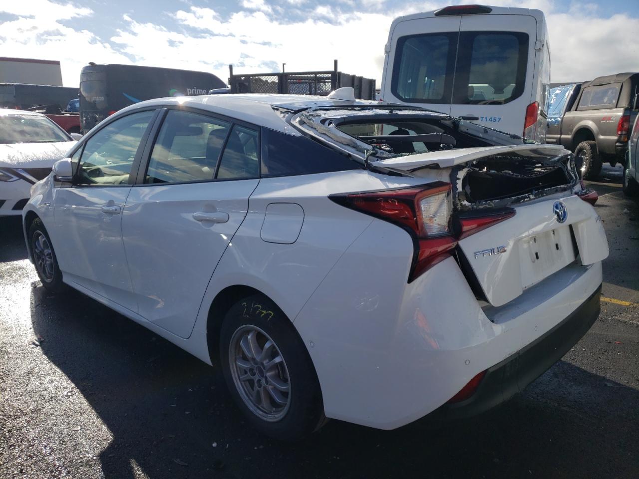 Image 2 of 2022 TOYOTA PRIUS NIGHT SHADE 2022 with VIN JTDKAMFU3N3178935