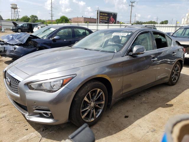 Image 1 of 2015 INFINITI Q50 BASE 2015 with VIN JN1BV7AR5FM420714