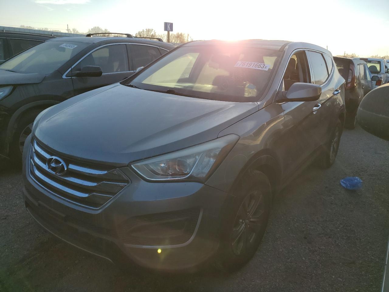 Image 1 of 2013 HYUNDAI SANTA FE SPORT  2013 with VIN 5XYZT3LB1DG006189