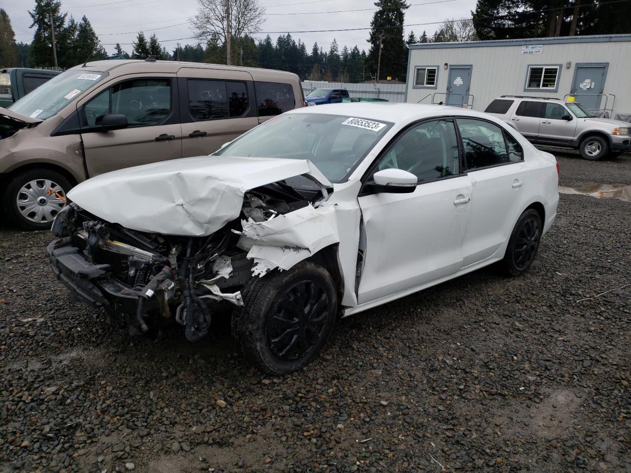Image 1 of 2014 VOLKSWAGEN JETTA SE 2014 with VIN 3VWD17AJ4EM266217