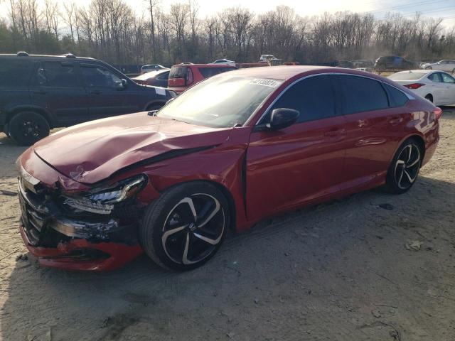 Image 1 of 2022 HONDA ACCORD SPORT 2022 with VIN 1HGCV1F37NA022165
