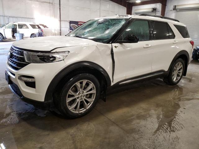 Image 1 of 2020 FORD EXPLORER XLT 2020 with VIN 1FMSK8DH4LGA28232