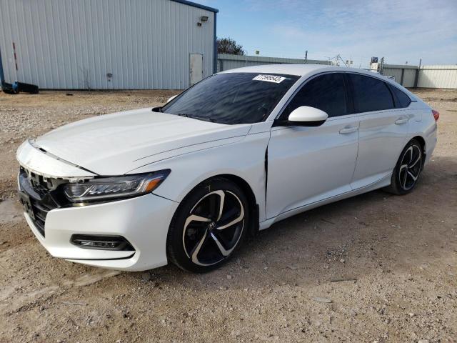 Image 1 of 2018 HONDA ACCORD SPORT 2018 with VIN 1HGCV1F39JA166665