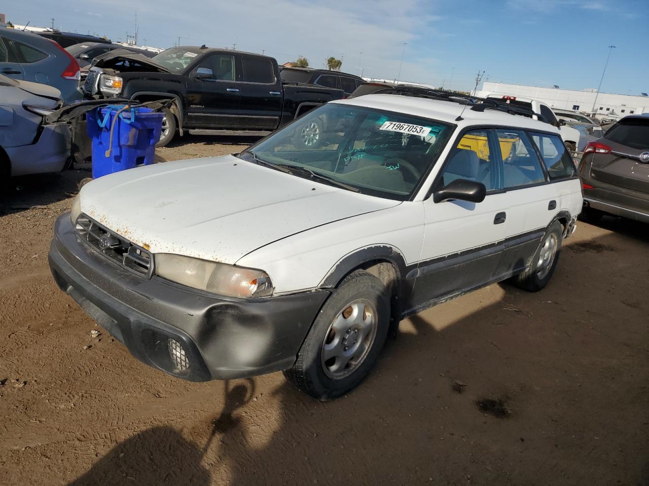 Изображение 1 1996 SUBARU LEGACY OUTBACK 1996 с VIN 4S3BG685XT7382735