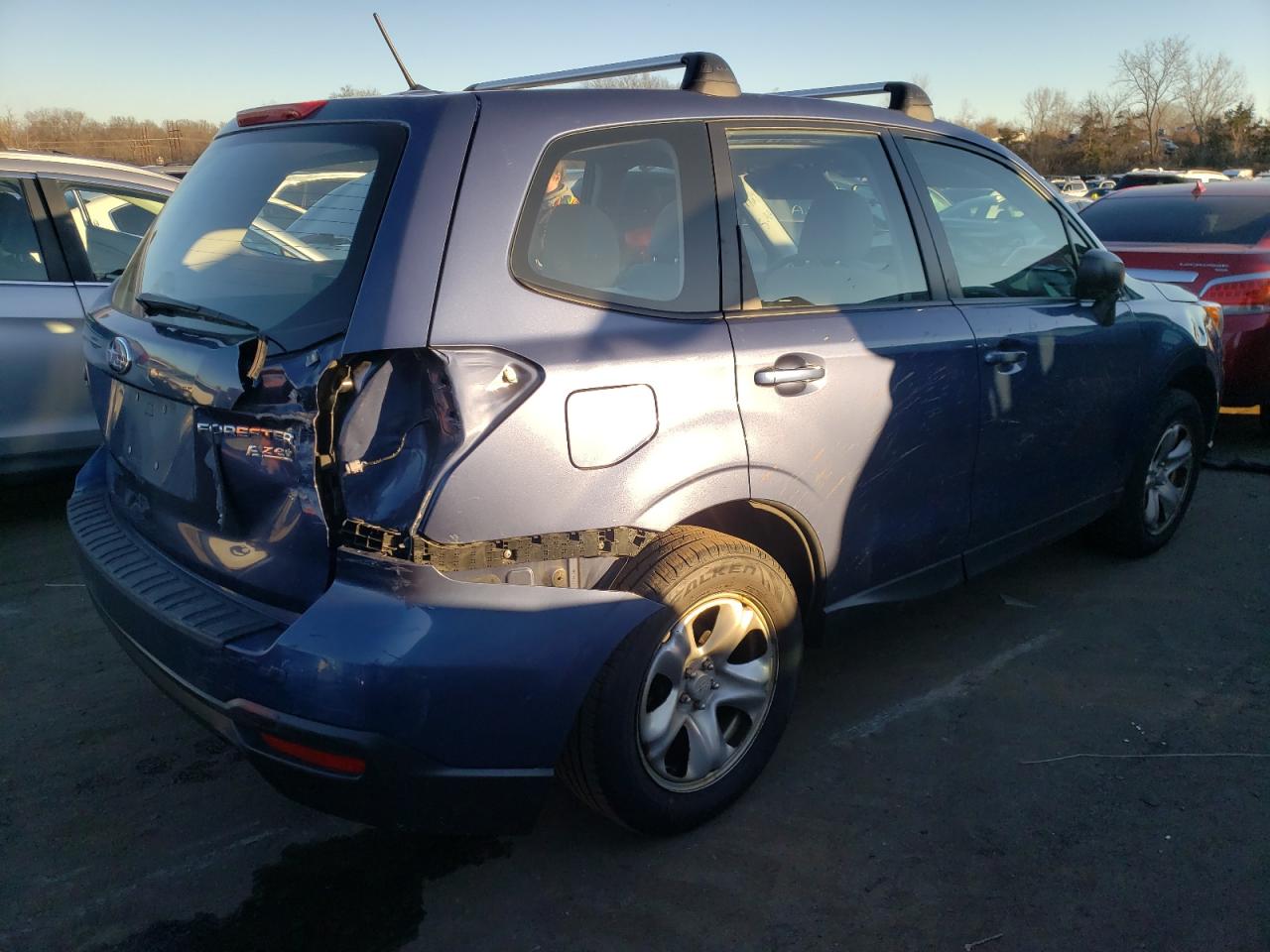 Image 3 of 2014 SUBARU FORESTER 2.5I 2014 with VIN JF2SJAAC0EH484153