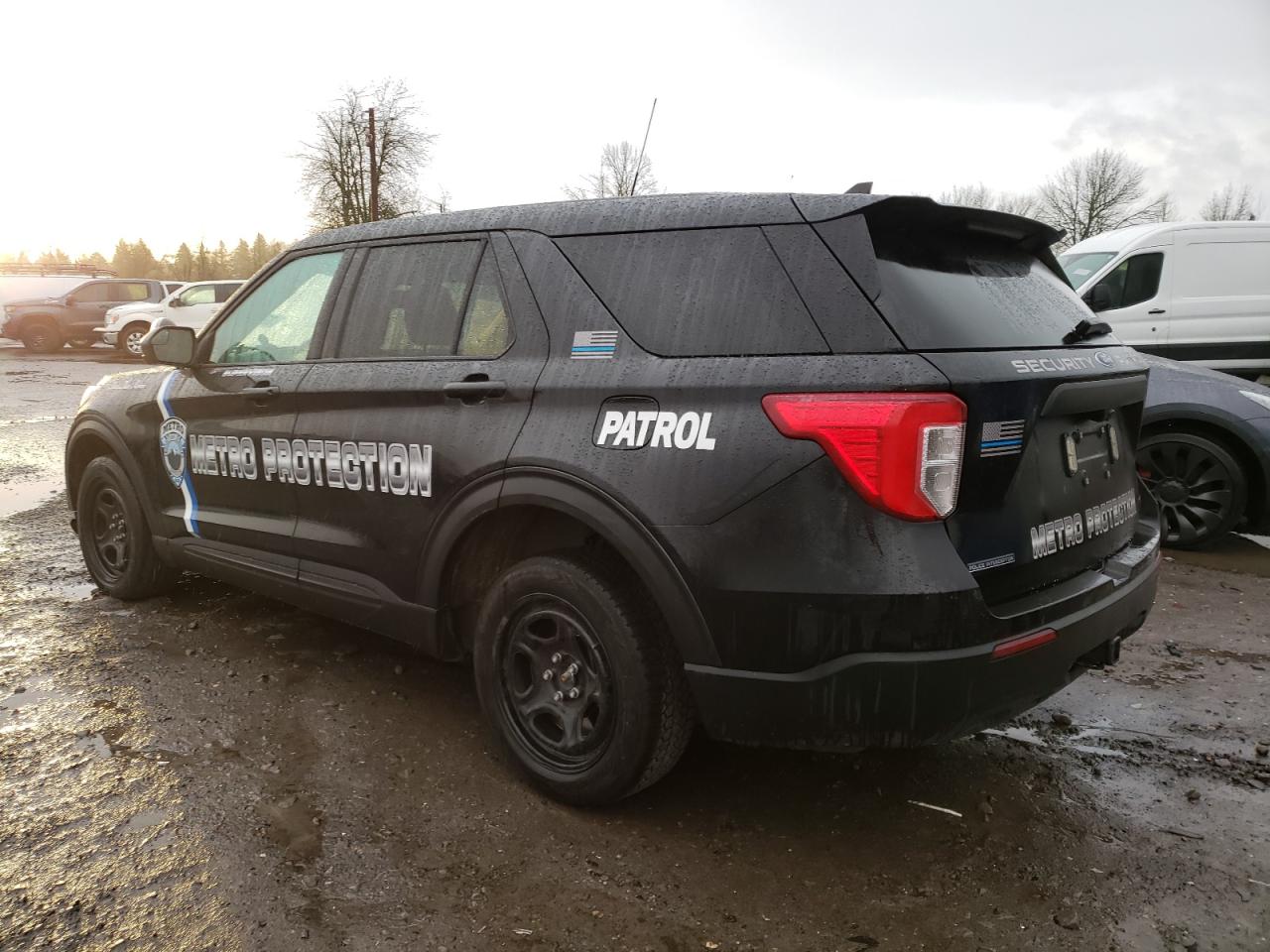 Image 2 of 2021 FORD EXPLORER POLICE INTERCEPTOR 2021 with VIN 1FM5K8AB7MGA19880
