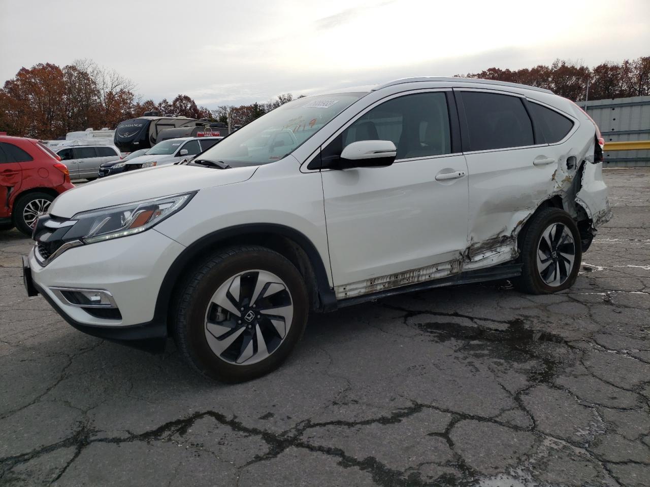 Image 1 of 2015 HONDA CR-V TOURING 2015 with VIN 5J6RM4H95FL074067