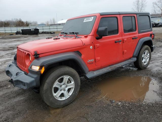 Image 1 of 2018 JEEP WRANGLER UNLIMITED SPORT 2018 with VIN 1C4HJXDG2JW130750