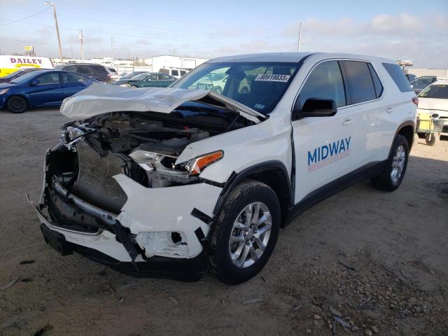 Изображение 1 2021 CHEVROLET TRAVERSE LS 2021 с VIN 1GNERFKWXMJ198187