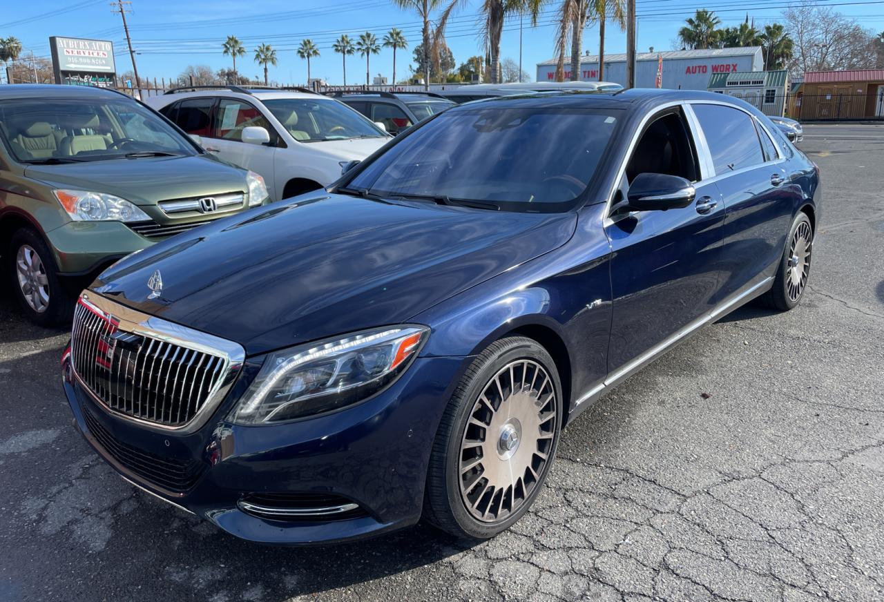 Изображение 2 2016 MERCEDES-BENZ S MERCEDES-MAYBACH S600 2016 с VIN WDDUX7GBXGA216395