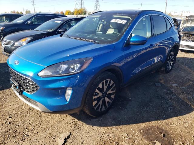 Image 1 of 2020 FORD ESCAPE SEL 2020 with VIN 1FMCU9H99LUA96017