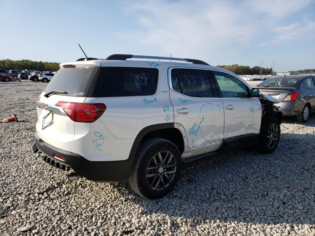 Image 3 of 2019 GMC ACADIA SLT-1 2019 with VIN 1GKKNMLS2KZ290291