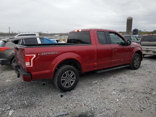 Image 3 of 2017 FORD F150 SUPER CAB 2017 with VIN 1FTEX1CF9HKE45926