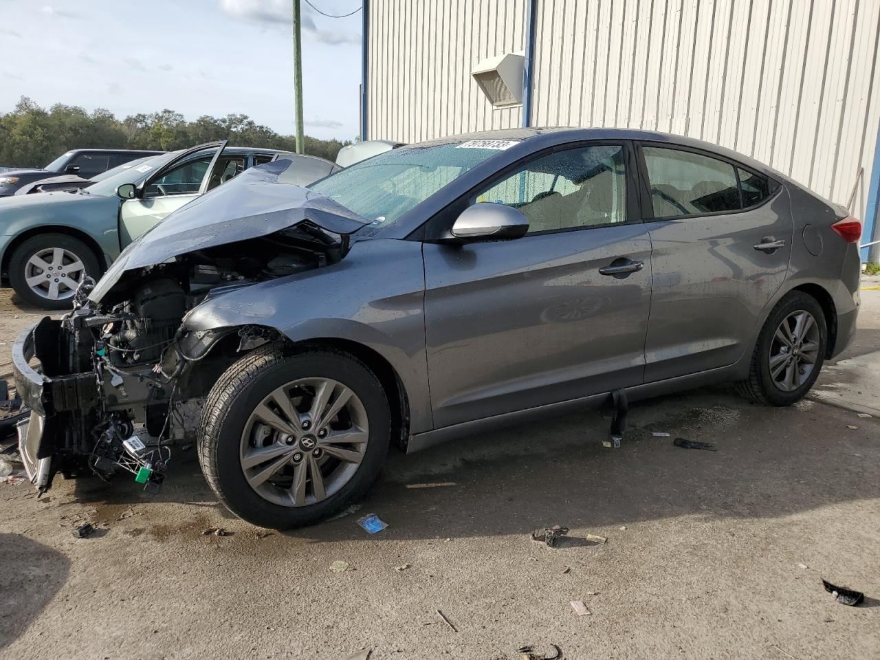 Image 1 of 2018 HYUNDAI ELANTRA SEL 2018 with VIN 5NPD84LF0JH357023