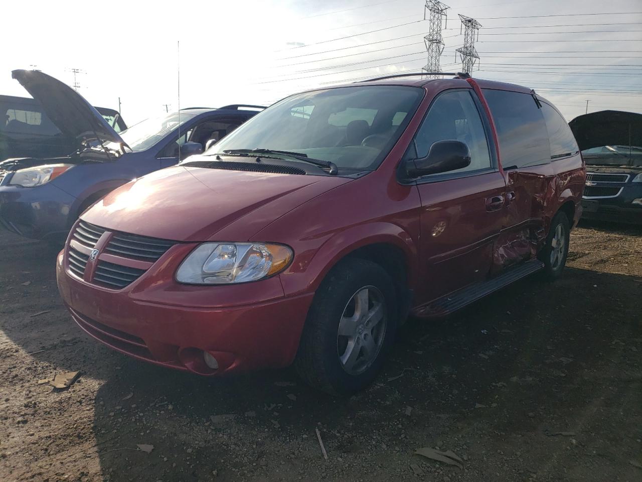 Image 1 of 2006 DODGE GRAND CARAVAN SXT 2006 with VIN 2D4GP44L46R872785