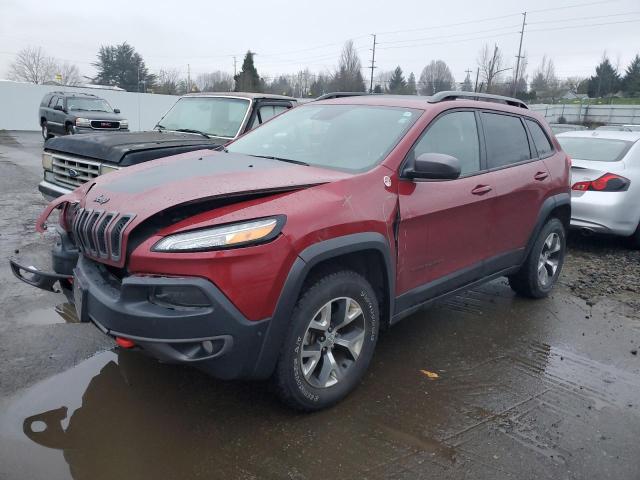 Image 1 of 2016 JEEP CHEROKEE TRAILHAWK 2016 with VIN 1C4PJMBS9GW164016