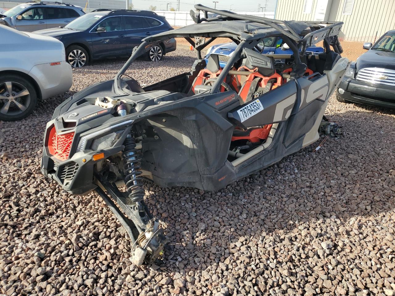 Image 2 of 2021 CAN-AM MAVERICK X3 MAX X RS TURBO RR 2021 with VIN 3JBVNAV2XMK001181