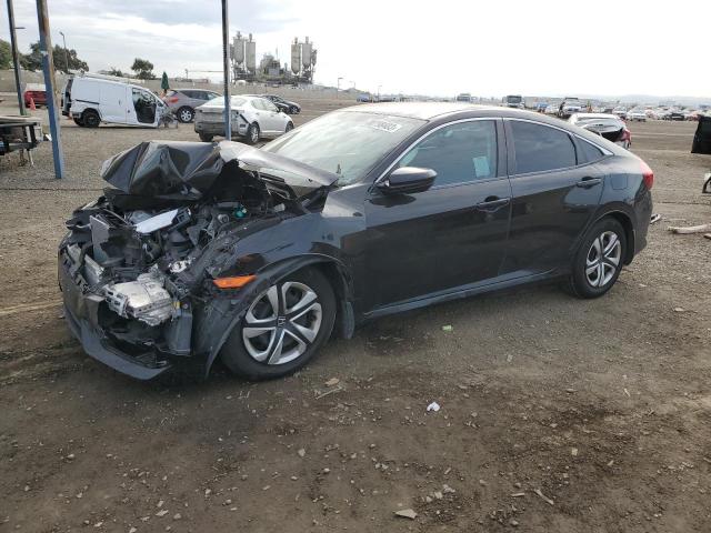Image 1 of 2018 HONDA CIVIC LX 2018 with VIN 2HGFC2F57JH504172
