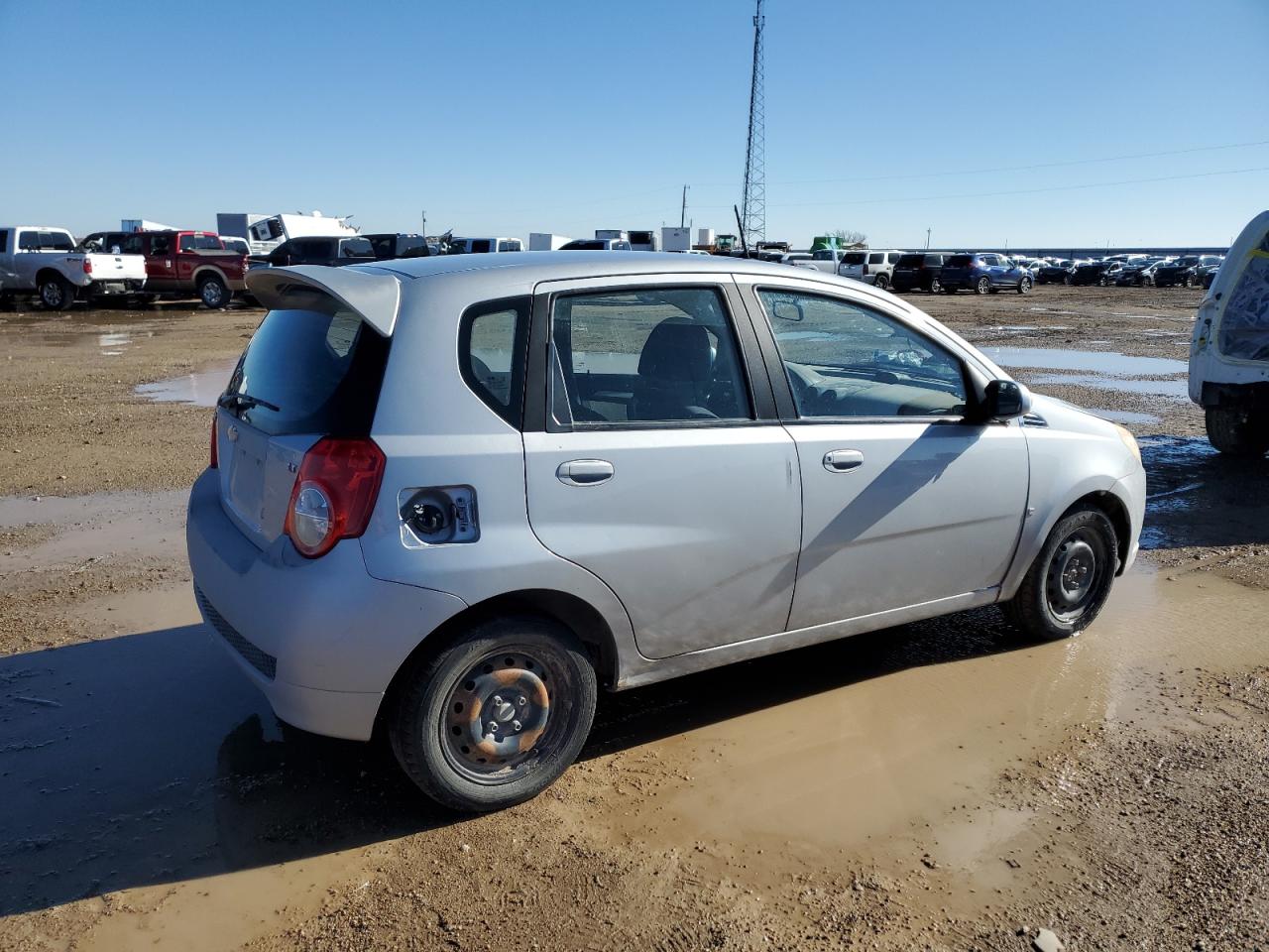 Image 3 of 2009 CHEVROLET AVEO LS 2009 with VIN KL1TD66E29B652473