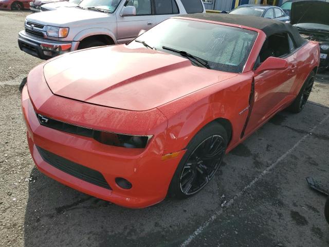 Image 1 of 2015 CHEVROLET CAMARO LT 2015 with VIN 2G1FD3D35F9292059