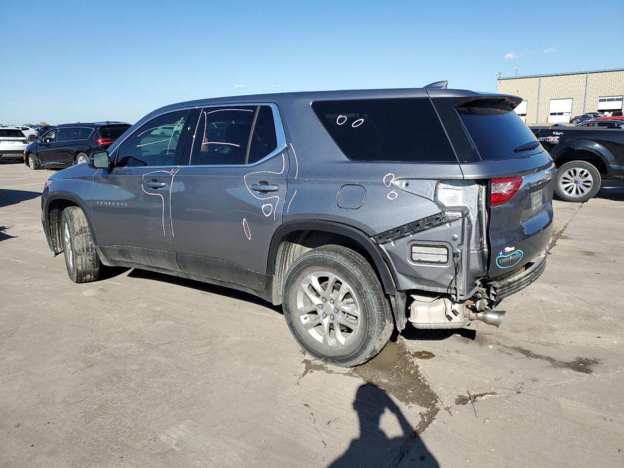 Image 2 of 2020 CHEVROLET TRAVERSE LS 2020 with VIN 1GNERFKW3LJ242254
