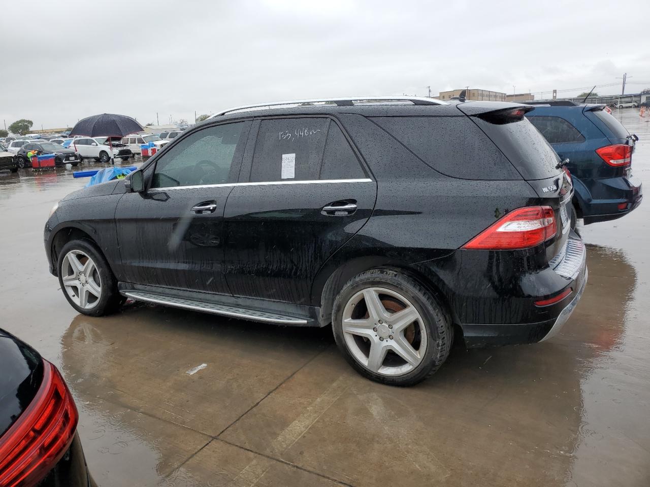 Image 2 of 2013 MERCEDES-BENZ ML 550 4MATIC 2013 with VIN 4JGDA7DB0DA184676