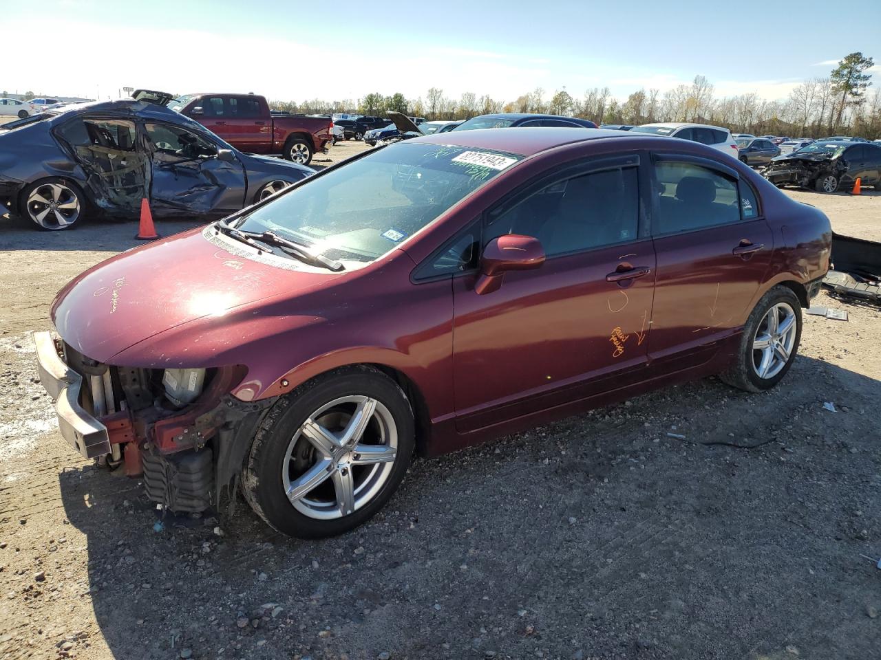 Obraz 1 z 2009 HONDA CIVIC LX 2009 z VIN 2HGFA16529H343564