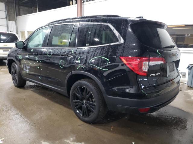 Image 2 of 2021 HONDA PILOT SE 2021 with VIN 5FNYF6H21MB044736