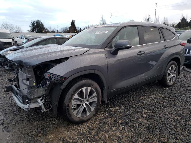 Image 1 of 2023 TOYOTA HIGHLANDER HYBRID XLE 2023 with VIN 5TDKBRCHXPS579403