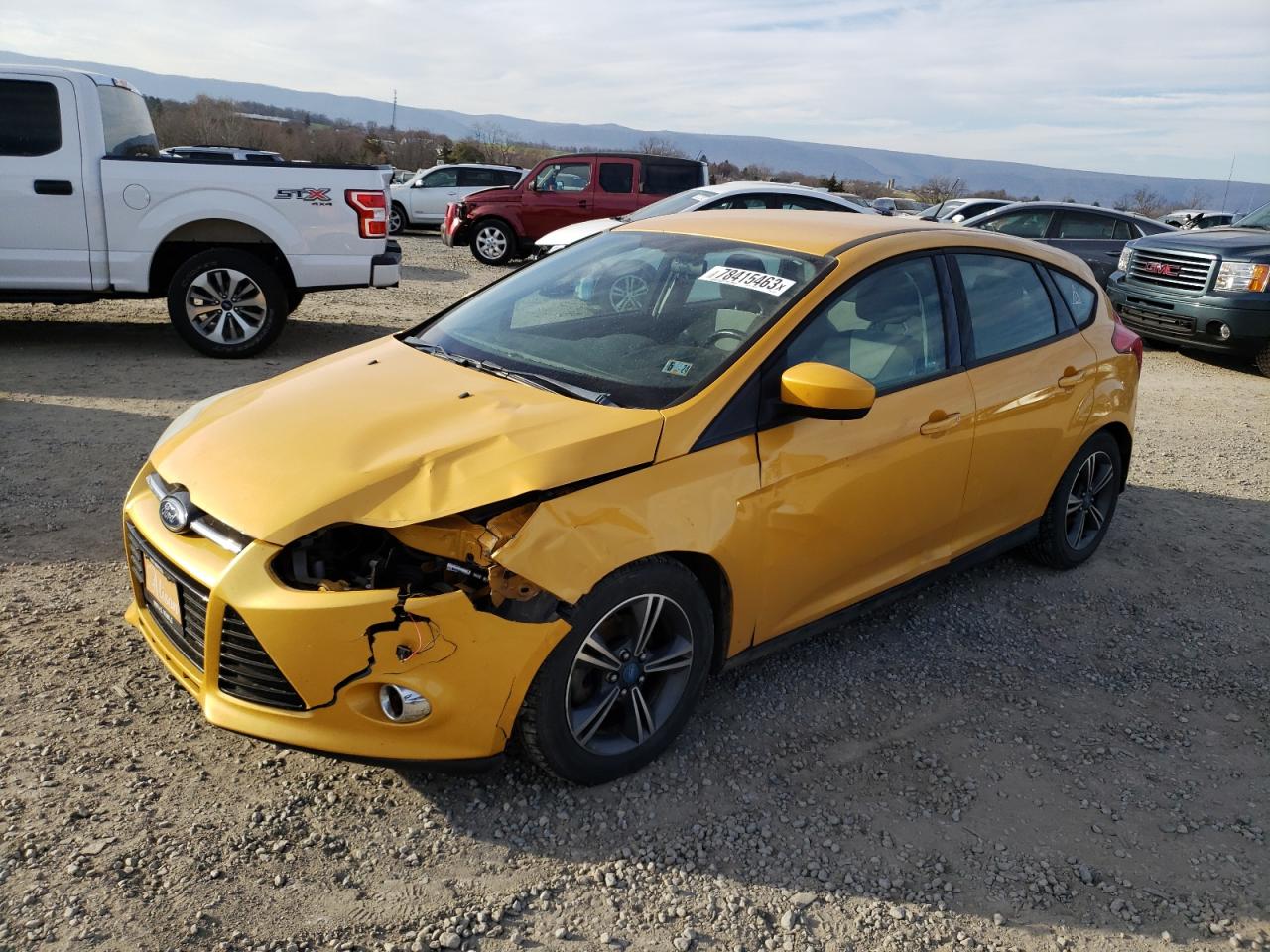 Изображение 1 2012 FORD FOCUS SE 2012 с VIN 1FAHP3K23CL232633