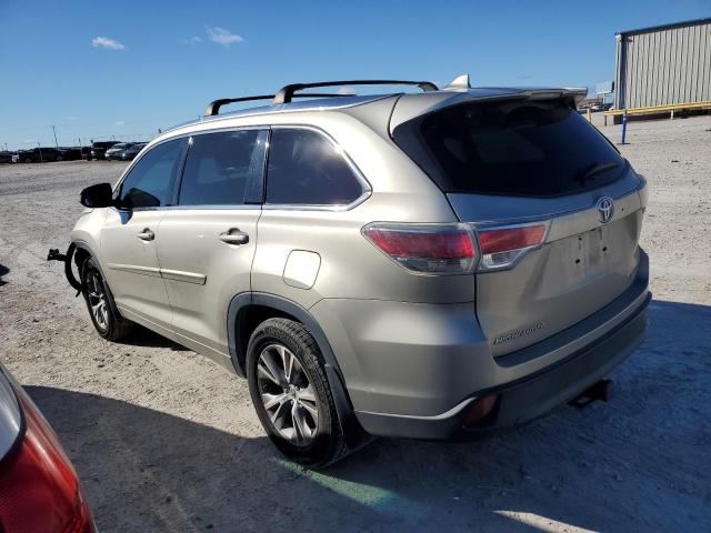 Изображение 2 2015 TOYOTA HIGHLANDER XLE 2015 с VIN 5TDJKRFH5FS148103