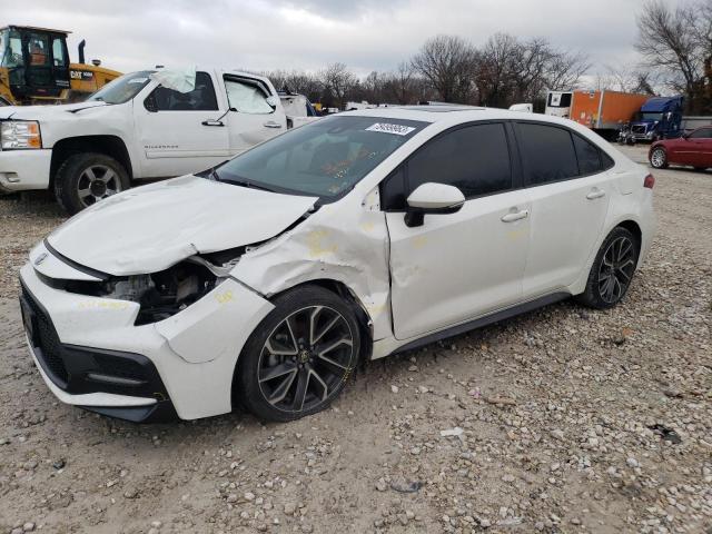 Image 1 of 2020 TOYOTA COROLLA XSE 2020 with VIN 5YFT4RCE6LP025525