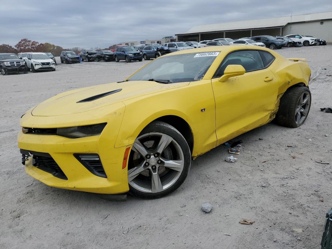 Image 1 of 2017 CHEVROLET CAMARO SS 2017 with VIN 1G1FF1R71H0206396