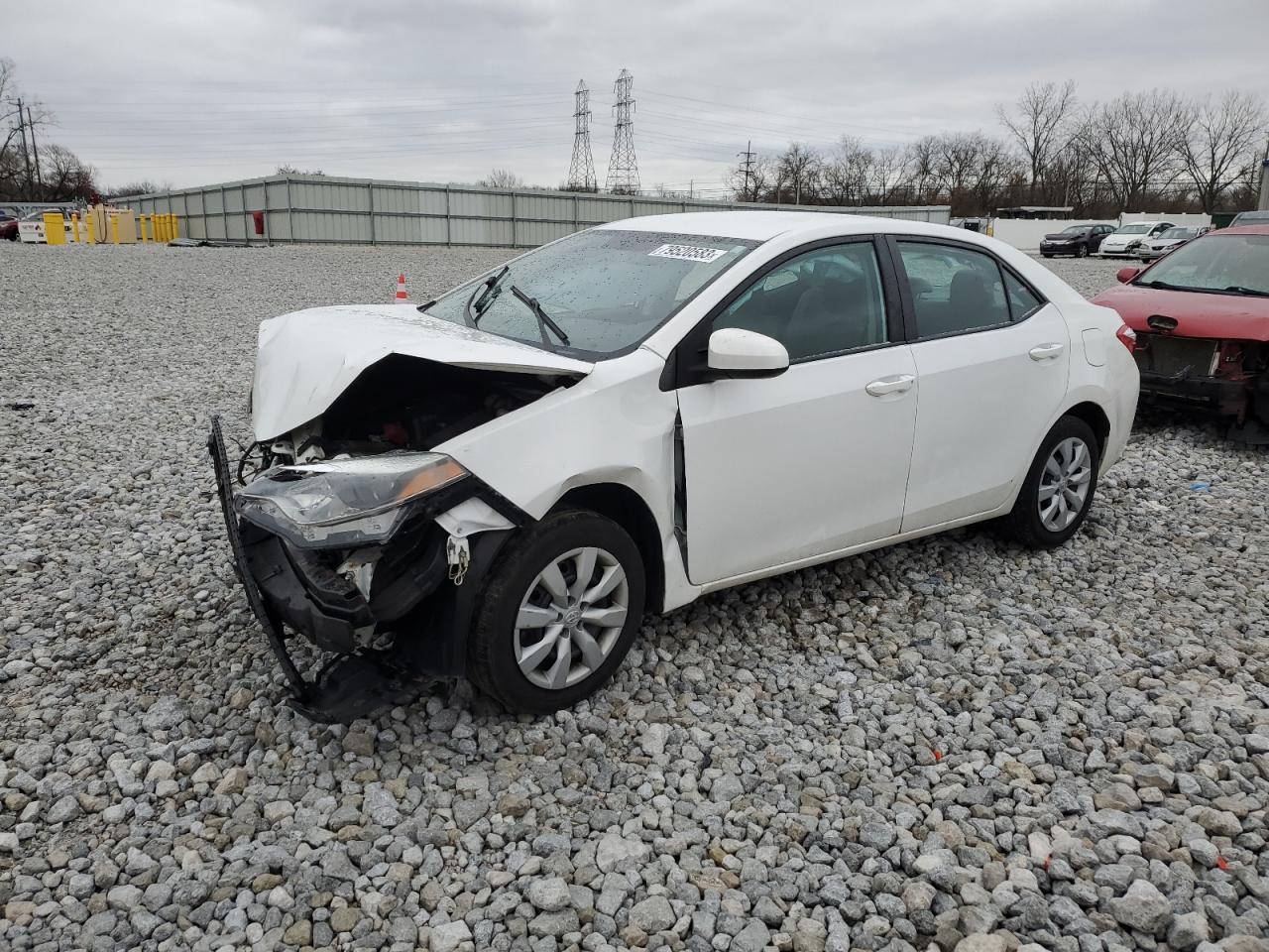 Image 1 of 2016 TOYOTA COROLLA L 2016 with VIN 2T1BURHE7GC572524