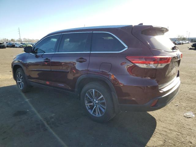 Image 2 of 2019 TOYOTA HIGHLANDER SE 2019 with VIN 5TDJZRFH2KS920577