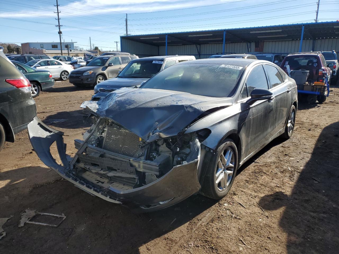 Image 1 of 2016 FORD FUSION SE 2016 with VIN 3FA6P0H77GR148802