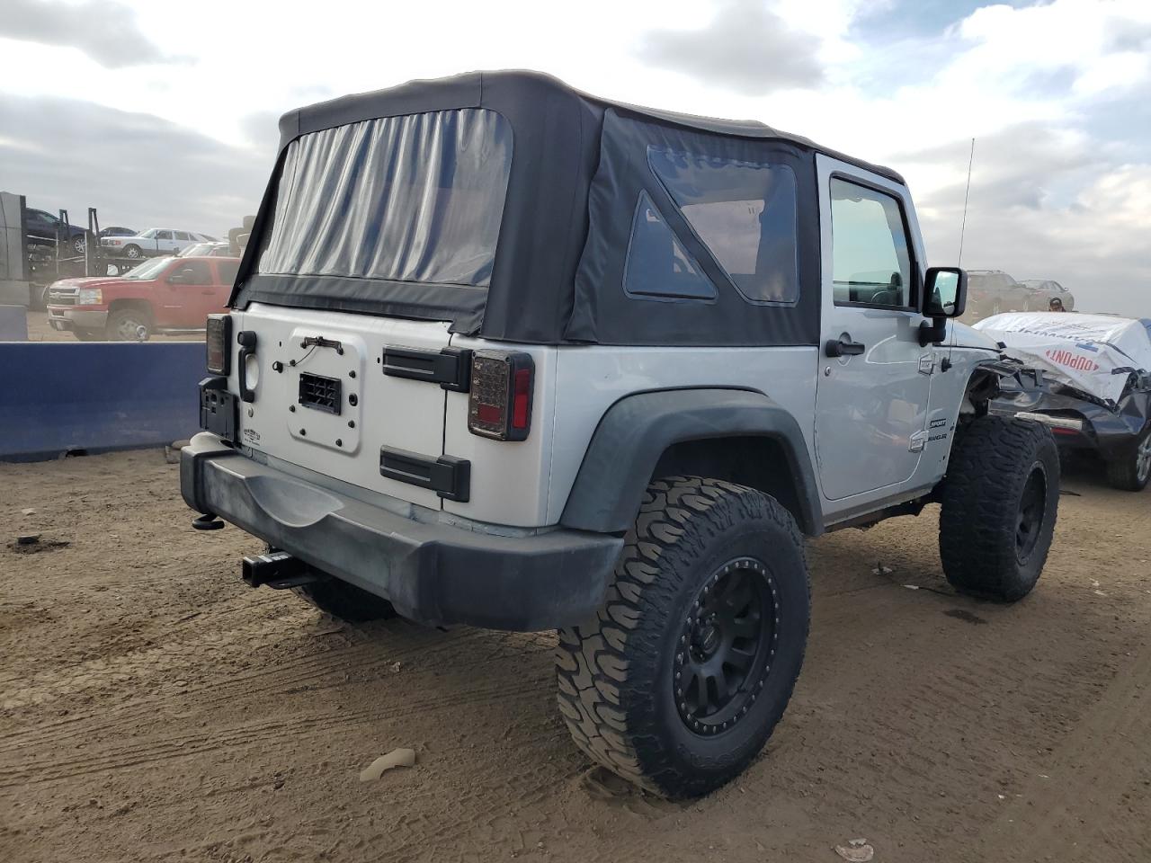 Image 3 of 2010 JEEP WRANGLER SPORT 2010 with VIN 1J4AA2D18AL211831