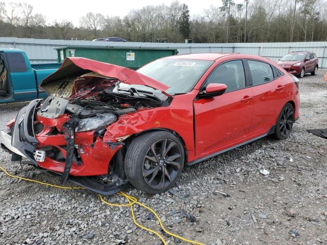 Image 1 of 2018 HONDA CIVIC SPORT 2018 with VIN SHHFK7H49JU418661