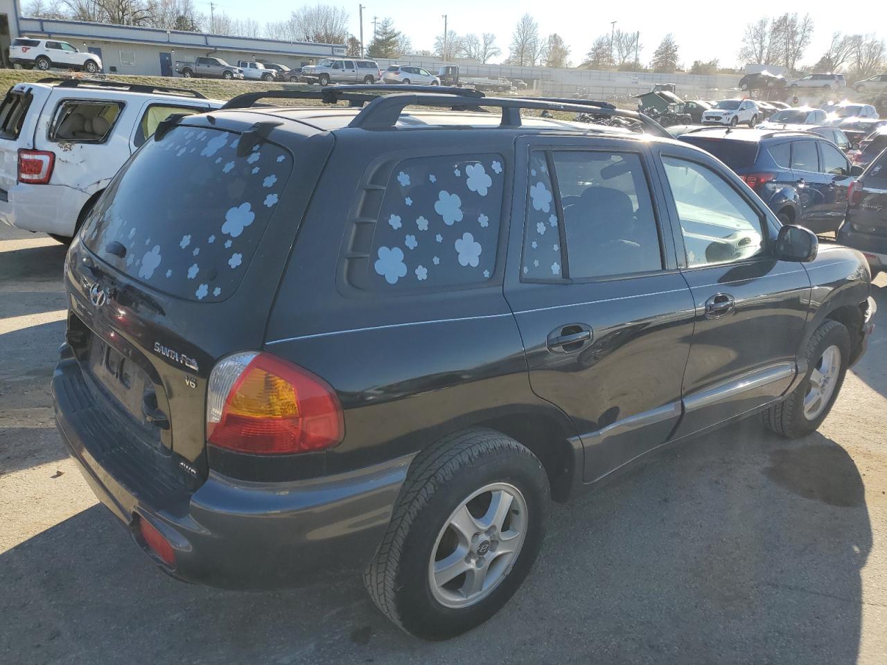 Image 3 of 2004 HYUNDAI SANTA FE GLS 2004 with VIN KM8SC73D94U659941