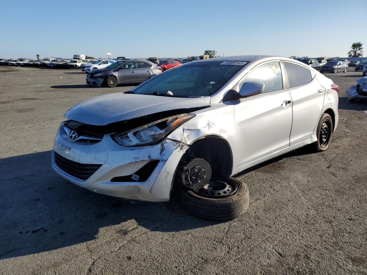 Image 1 of 2016 HYUNDAI ELANTRA SE 2016 with VIN 5NPDH4AE6GH781549